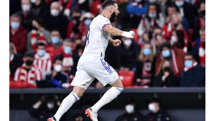 Karim Benzema anotó un doblete