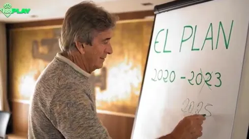Pellegrini está feliz en el proyecto del Betis y continuará hasta el 2025