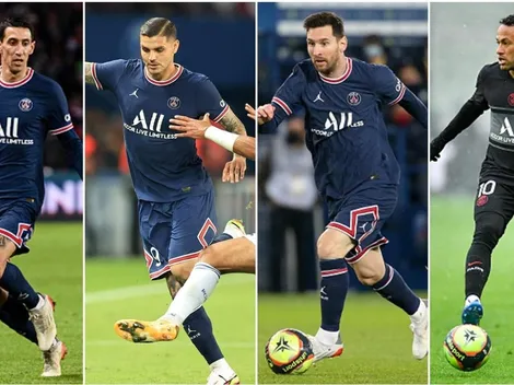 Revelan que camarín del PSG está roto por culpa de Messi e Icardi