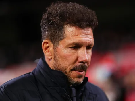 Simeone se refiere al exabrupto de Suárez y reconoce que bajó el nivel