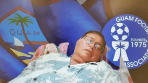 Marvin Iseke, dirigente de Guam, se quedó dormido en plena asamblea