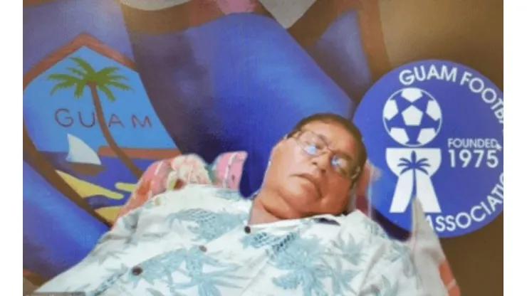 Marvin Iseke, dirigente de Guam, se quedó dormido en plena asamblea