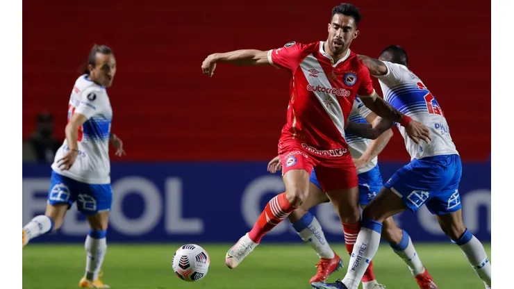 Gabriel Ávalos jugó este año la Copa Libertadores en Argentinos