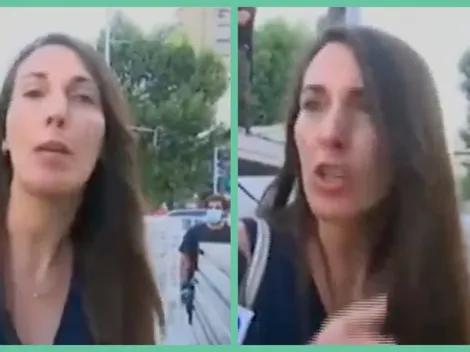 Mujer se fue en mala y atacó al Mucho Gusto en vivo