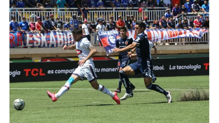 Gonzalo Sosa le anotó un gol a la U en el campeonato nacional