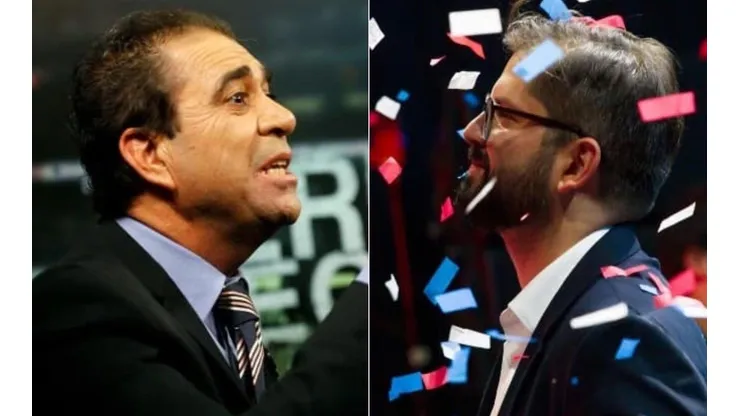Eduardo Bonvallet mostró su apoyo a Gabriel Boric en varias oportunidades