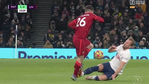 Kane se llevó sólo una tarjeta amarilla