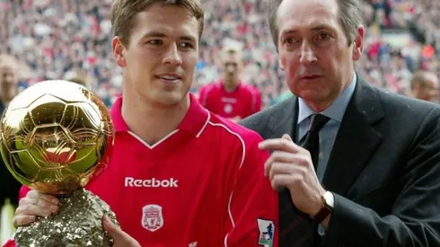 Michael Owen logró el Balón de Oro con tan solo 21 años tras una destacada campaña con Liverpool
