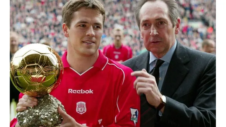 Michael Owen logró el Balón de Oro con tan solo 21 años tras una destacada campaña con Liverpool