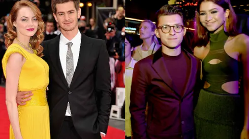 Emma Stone y Andrew Garfield, Tom Holland y Zendaya.