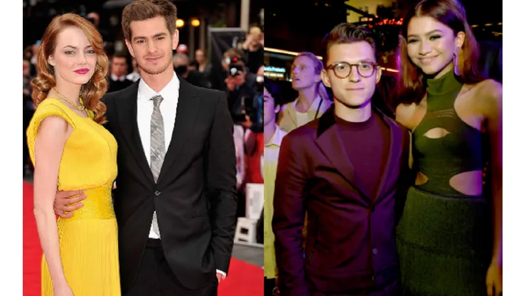 Emma Stone y Andrew Garfield, Tom Holland y Zendaya.