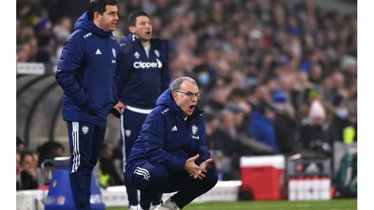 Marcelo Bielsa mostró su enojo con un periodista post partido.