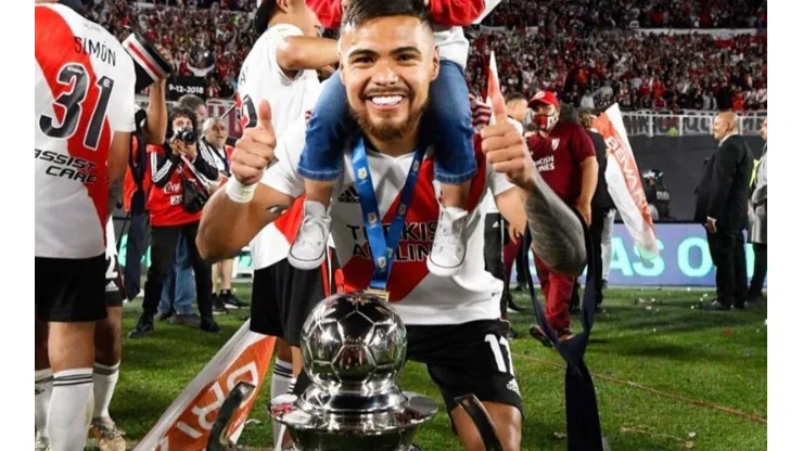Paulo Díaz tras levantar el Trofeo de Campeones con River se alza junto a Marcelo Salas como el chileno más ganador en Argentina