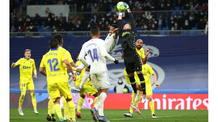Tomas Alarcon fue clave en el empate del Cádiz ante Real Madrid