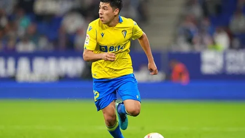 El chileno Tomás Alarcón enfrenta este domingo al Real Madrid.