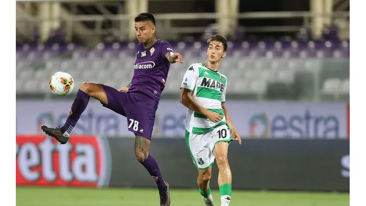 Erick Pulgar será baja por lesión en el encuentro frente a Sassuolo.