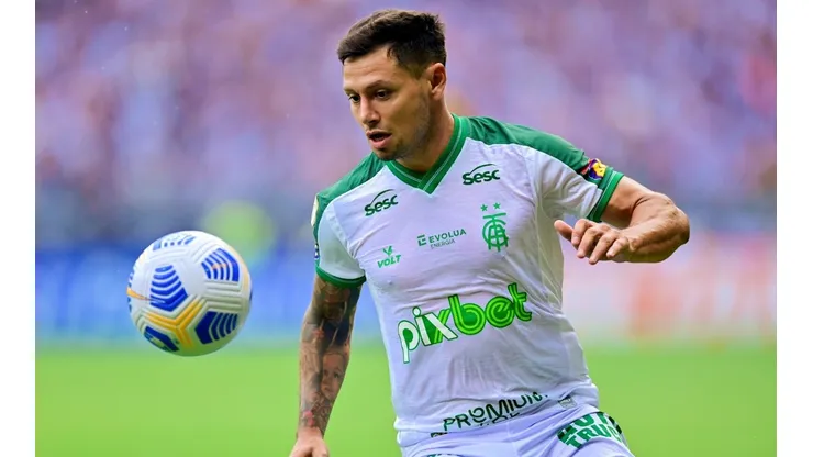 Mauro Zárate jugó 16 partidos por América Mineiro, desde su llegada a mediados de septiembre
