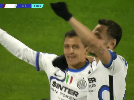 ¡Maravilloso! Alexis Sánchez anota un golazo esplendoroso