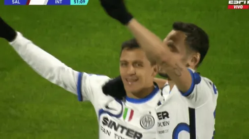 El chileno marcó un golazo