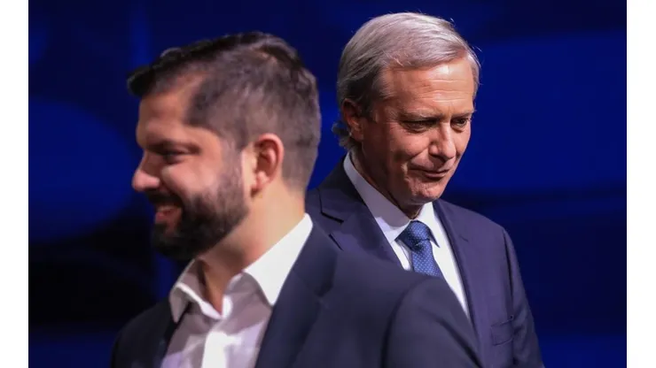Gabriel Boric y José Antonio Kast