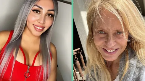 Naya Fácil y Cecilia Bolocco.