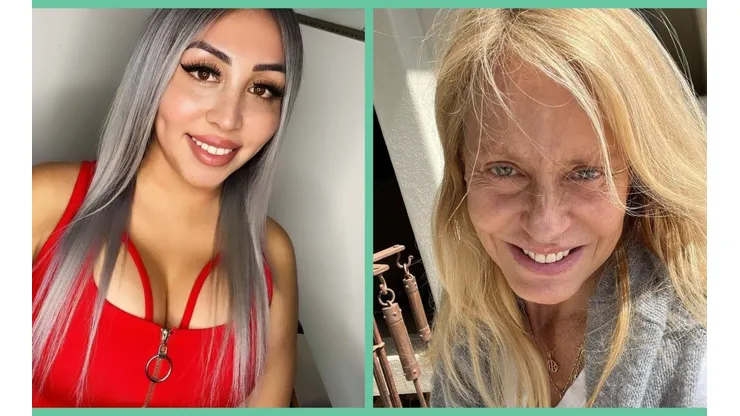 Naya Fácil y Cecilia Bolocco.