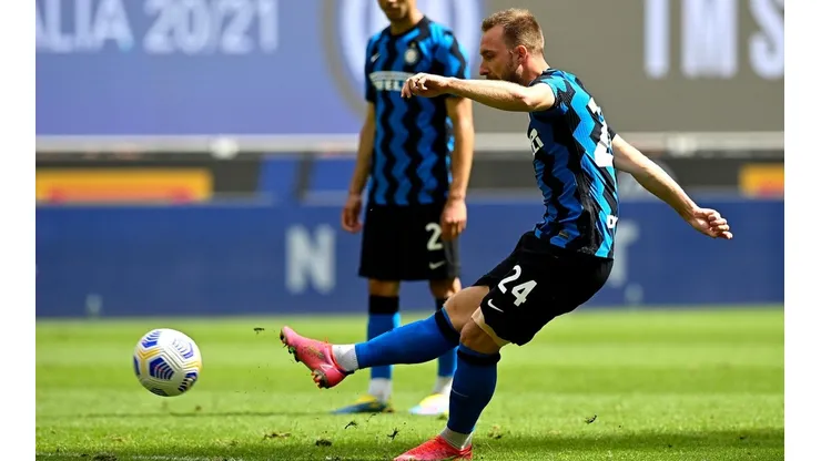Eriksen fue parte importante en la obtención del título de Serie A del Inter la pasada campaña.