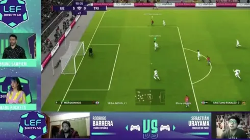 La liga oficial de la ANFP en eFootball comenzó con goleadas.