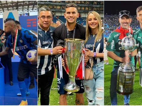 Mareados de tantas copas: los chilenos campeones en el 2021