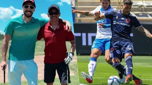 Joaquín Larrivey está en la órbita de Universidad Católica y su suegro, Gerardo Manuel Reinoso, lo quiere convencer