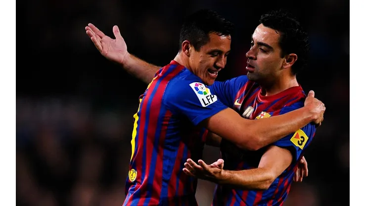 Xavi y Aleix fueron compañeros en Barcelona