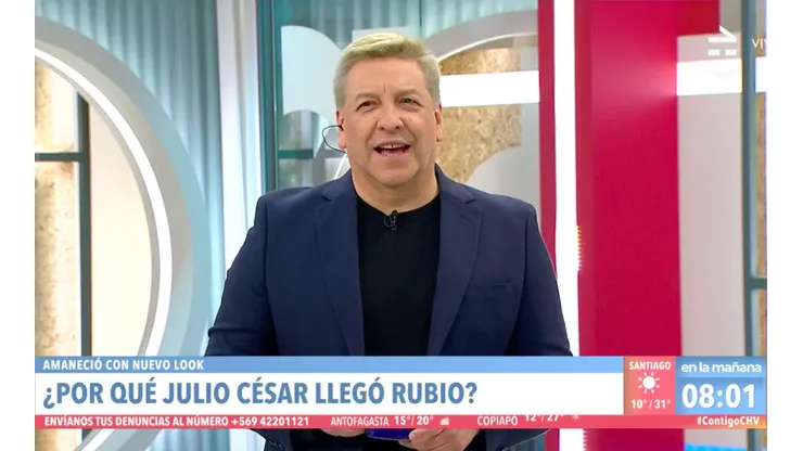 Julio César Rodríguez RUBIO en Contigo en la Mañana.