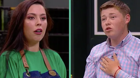 Daniela Aránguiz y Víctor Díaz, el Zafrada, en El Discípulo del Chef.