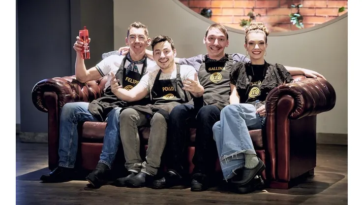 Los aspirantes que estuvieron en la zona de peligro en el más reciente episodio de Masterchef Celebrity.