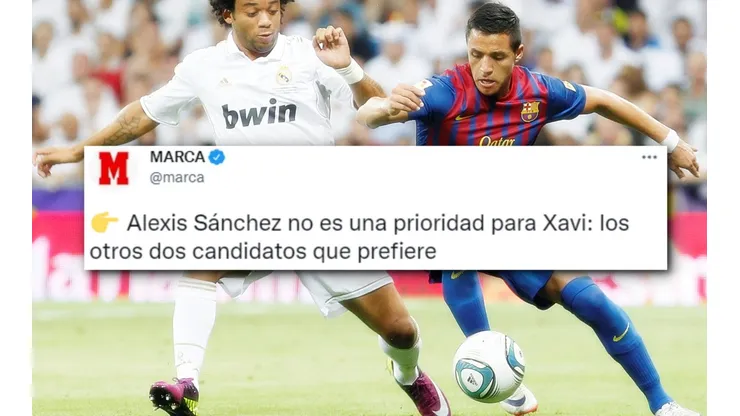 Alexis Sánchez fue especial animador de los clásicos entre Barcelona y Real Madrid durante su paso por el fútbol español