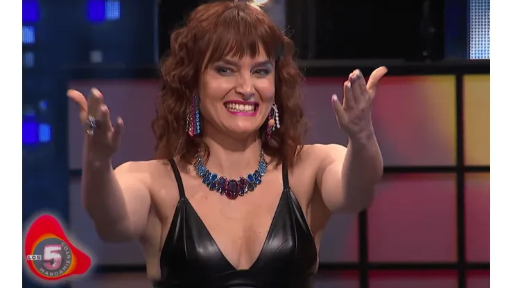 Begoña Basauri dando la cara en Los 5 Mandamientos.