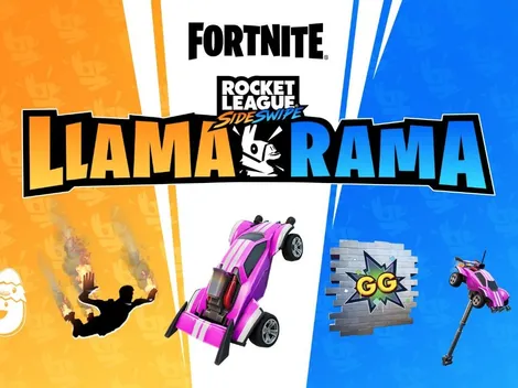 Ya disponible Llama-Rama, el evento que une a Fortnite y Rocket League Sideswipe