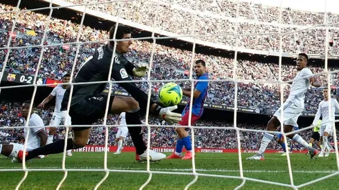 Courtois se despidió del Kun Agüero recordando su último gol
