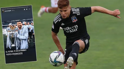 Leo Gil también le dejó un mensaje al Kun Agüero tras su retiro