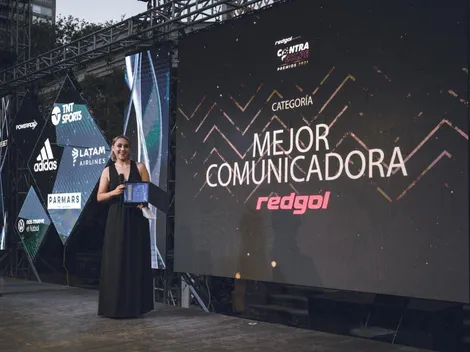 La Mejor Comunicadora RedGol de la Gala del Fútbol Femenino