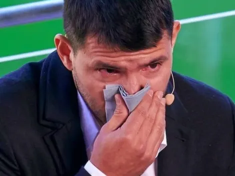 Agüero se retira del fútbol: "Es un momento muy duro"