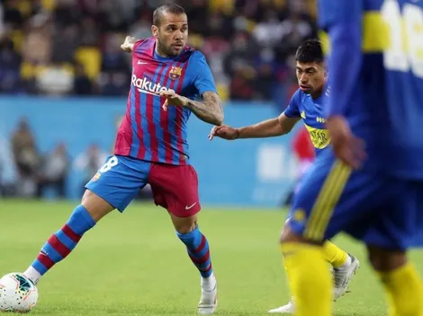 Xavi aprueba el redebut de Dani Alves con el Barcelona