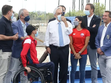 Presidente Piñera da puntapié inicial para la Villa Santiago 2023