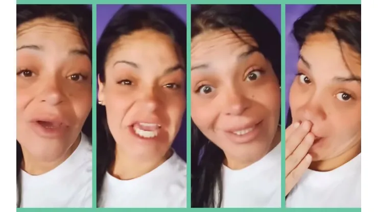 Katherine Orellana en distintos momentos de sus iracundas historias de Instagram.