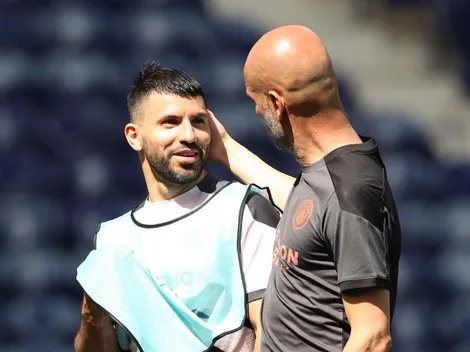 Guardiola acompañará al Kun Agüero en su importante anuncio