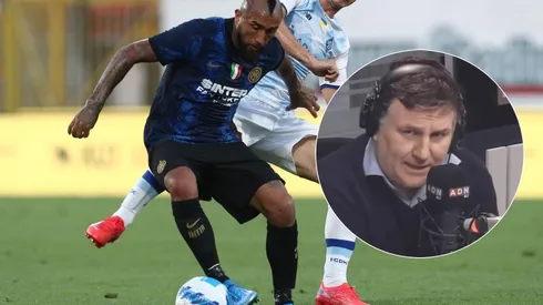 Luka Tudor le tiró la oreja a Arturo Vidal por su enojo tras el partido con Cagliari