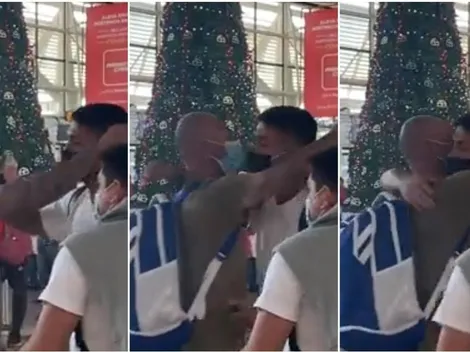 Paulucci apaga el modo termo y despide a Valber con emotivo abrazo