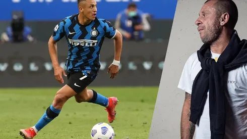 Antonio Cassano reitera sus buenos conceptos sobre Alexis Sánchez. El ex seleccionado italiano es hincha del delantero chileno