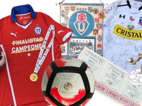 Lanzan el primer sitio de subastas del fútbol chileno