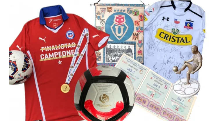 Lanzan el primer sitio de subastas del fútbol chileno.
